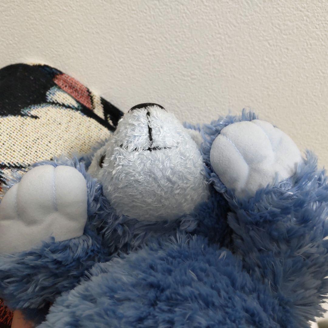 WDW　ディズニーベア　ダッフィー　ブルー　青　ぬいぐるみ　海外