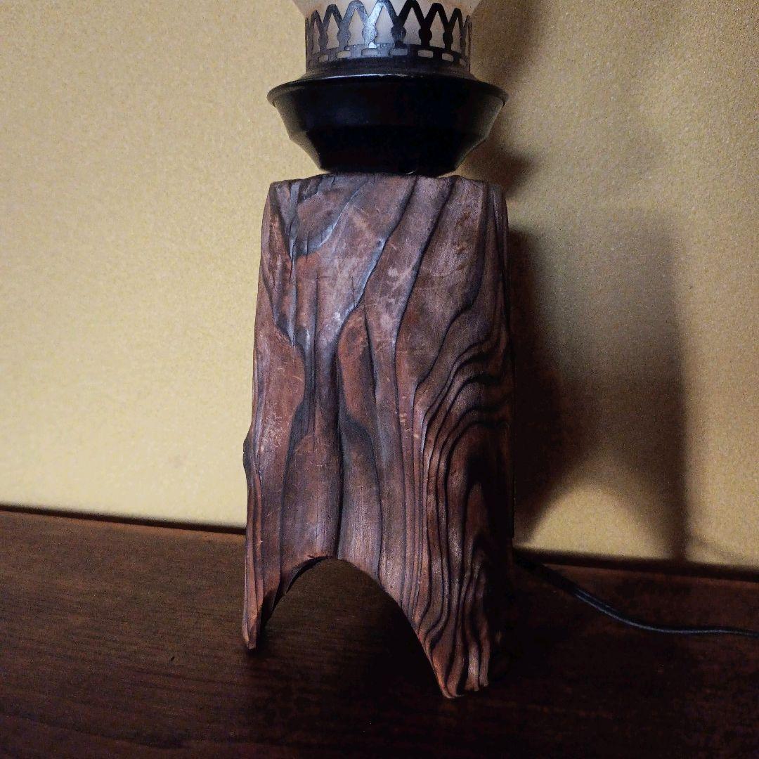 【ヴィンテージ】ランプ 昭和レトロ プリミティブ オイルランタン ガラス