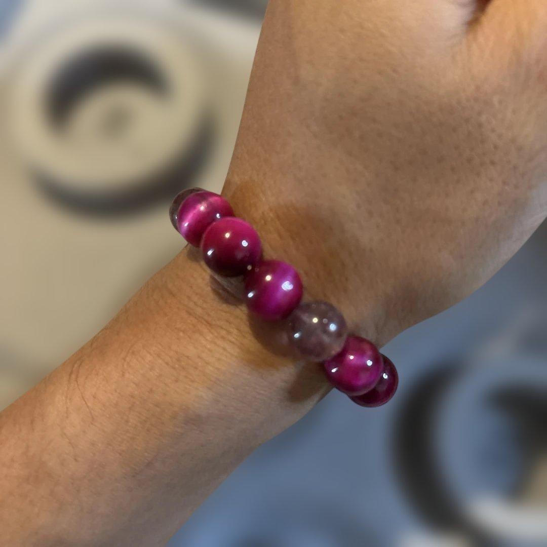 ズーンとくる！ストロベリークオーツたんとピンクタイガーアイたん！