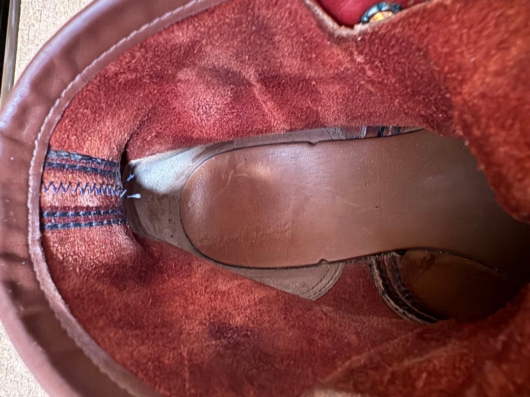 [期間限定出品]レッドウィング　赤茶　26㎝ 半円犬タグ　アイリッシュセッター