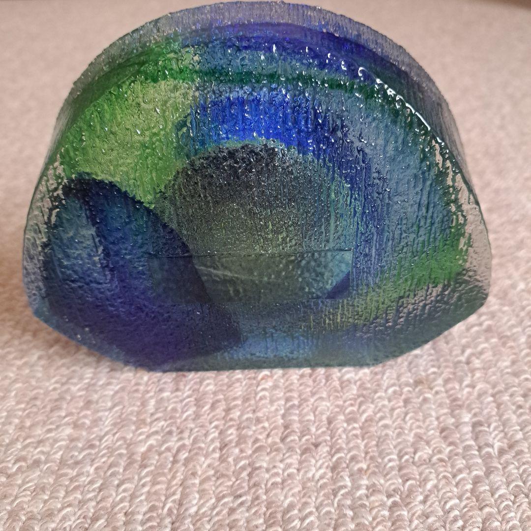 SEIKO EMBLEM 彩色硝子　置時計