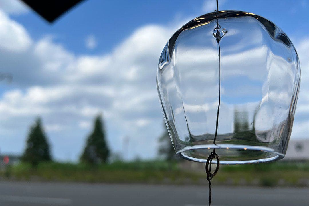 小樽硝子 風鈴　クリア