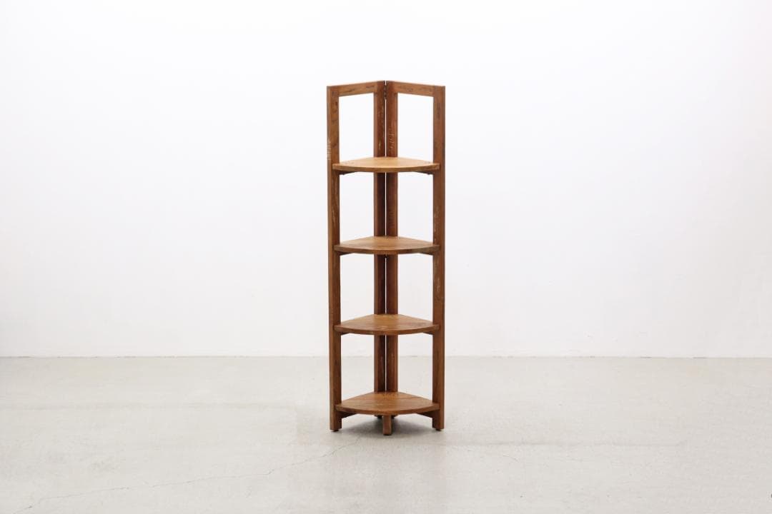 アクメファニチャー TROY トロイ チーク 無垢 古材 コーナーシェルフ