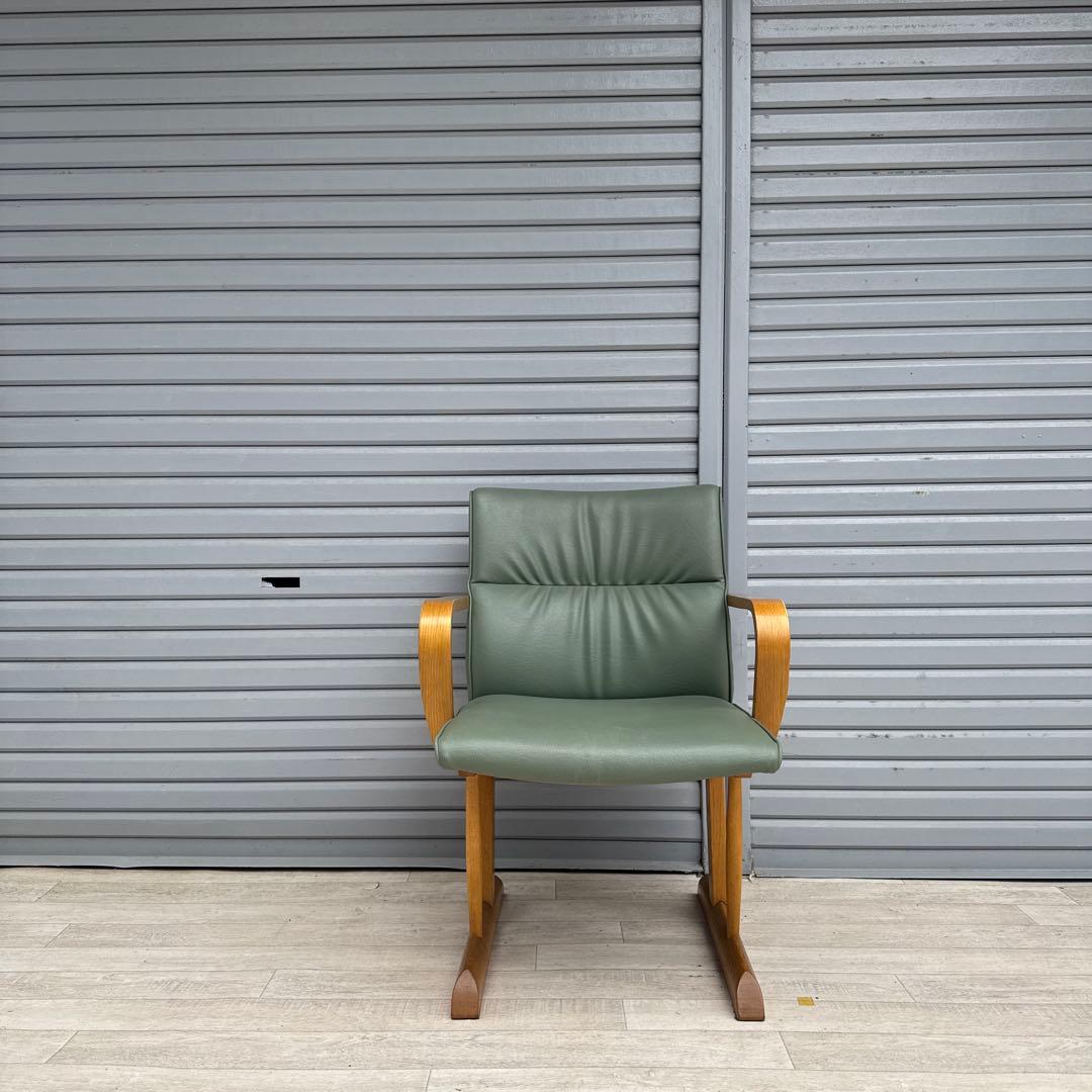 最終値下げ品　飛騨産業　アームチェア　ダイニングチェア　円空　佐々木敏光