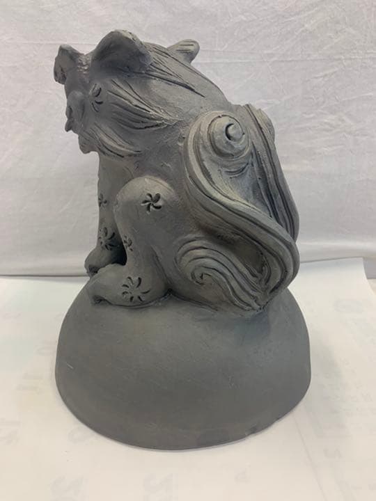 獅子　シシ　焼物