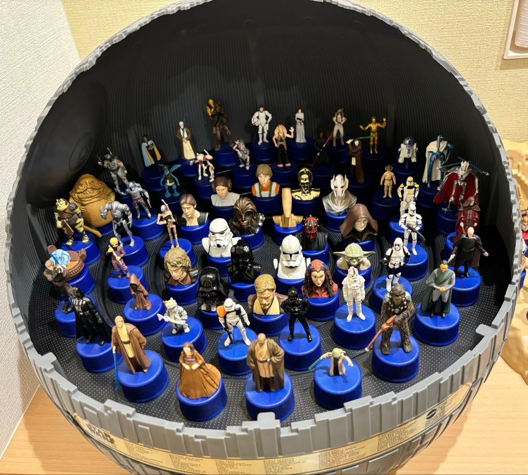 スターウォーズ　ボトルキャップ　ステージ付きコンプリートセット