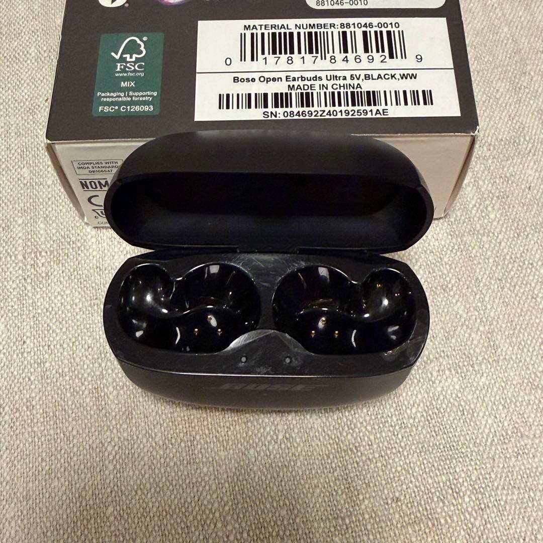 美品 Bose ULTRA OPEN EARBUDS ブラック