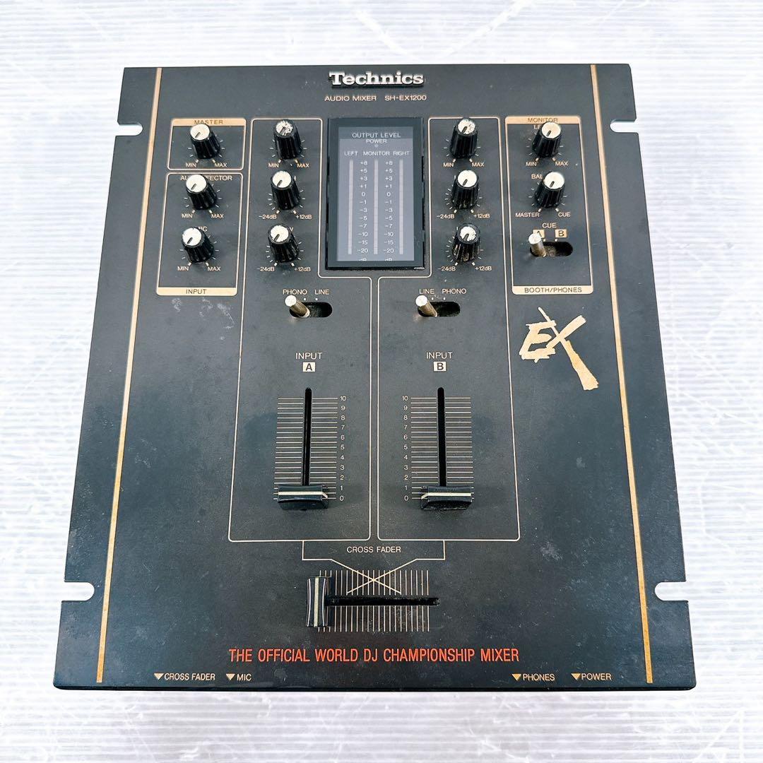 【美品】Technics SH-EX1200 ミキサー テクニクス DJ機器
