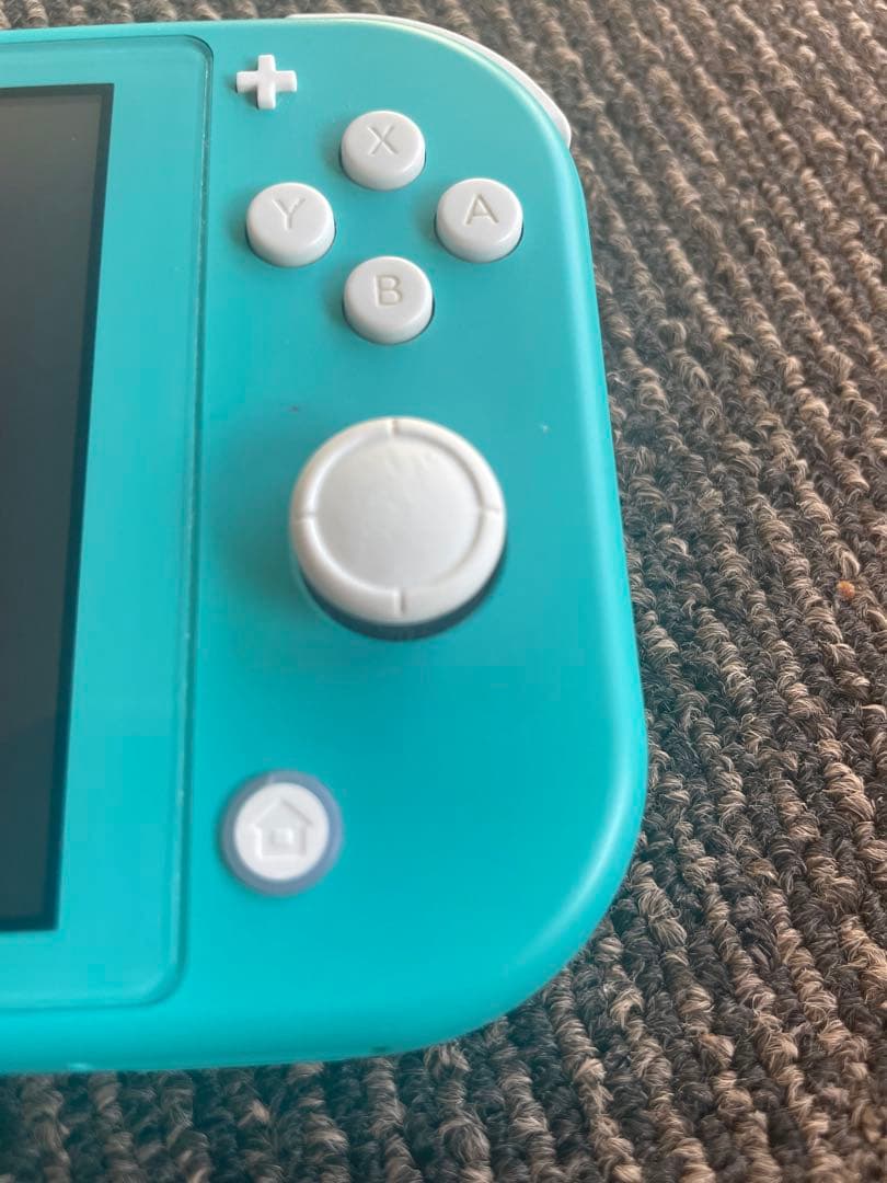 Switch ライト　 ターコイズ 本体 充電器付き　ジャンク品