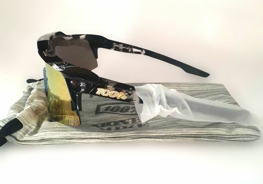 100% SPEEDCRAFT XS ハリス ハードケース、クリアレンズ付属