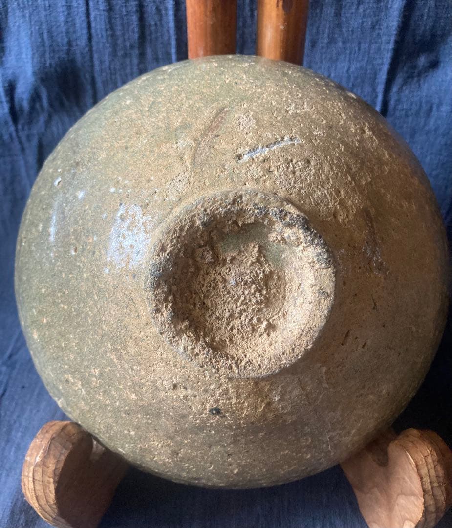 高麗青磁　大鉢　李朝　菓子鉢　出土