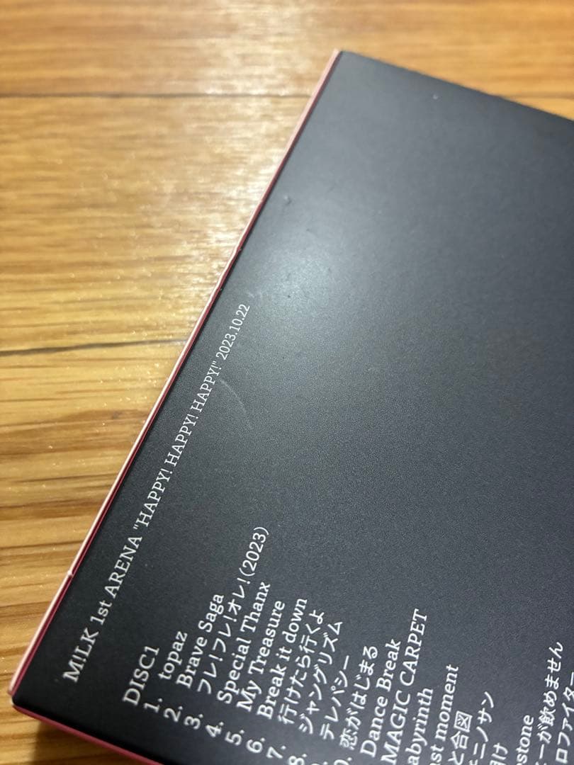 M!LK HAPPY!HAPPY!HAPPY! DVD 初回限定盤