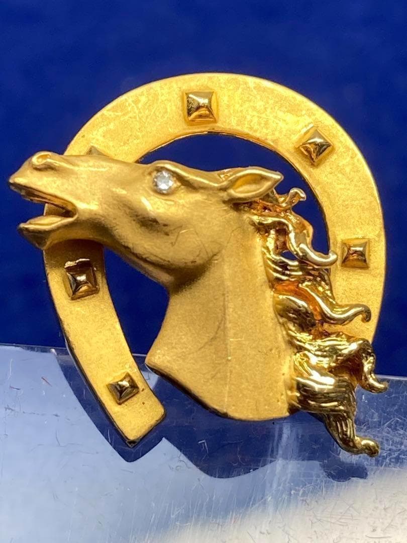 ア*ラ様 ≫★K18YG≪【Carrera y Carrera】ホースシューカフ