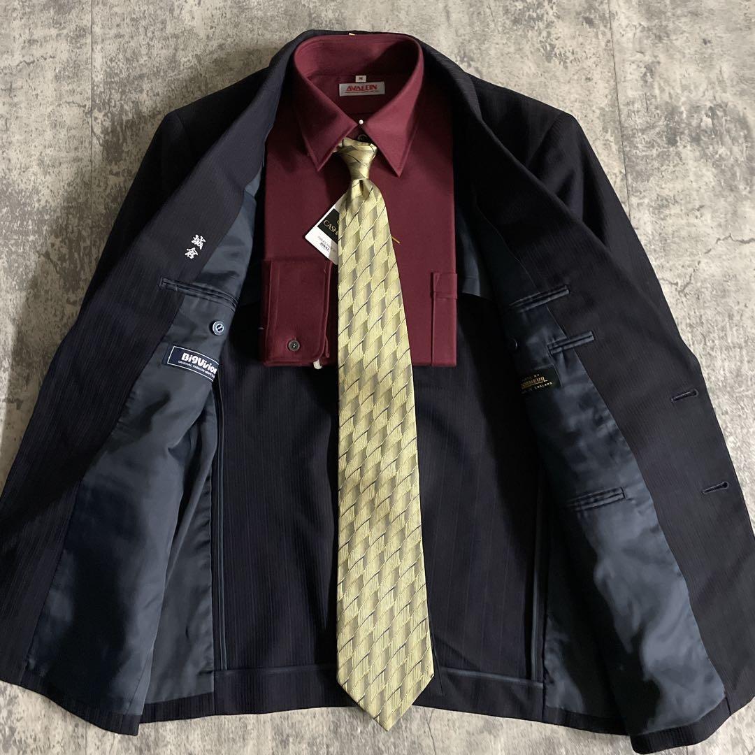 DORMEL × Yves Saint Laurentネクタイ コードストライプ