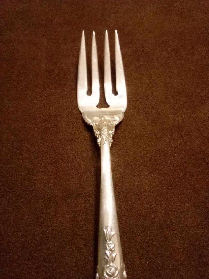 アメリカ シルバーサ—ビスフォーク&スプーン アンティーク