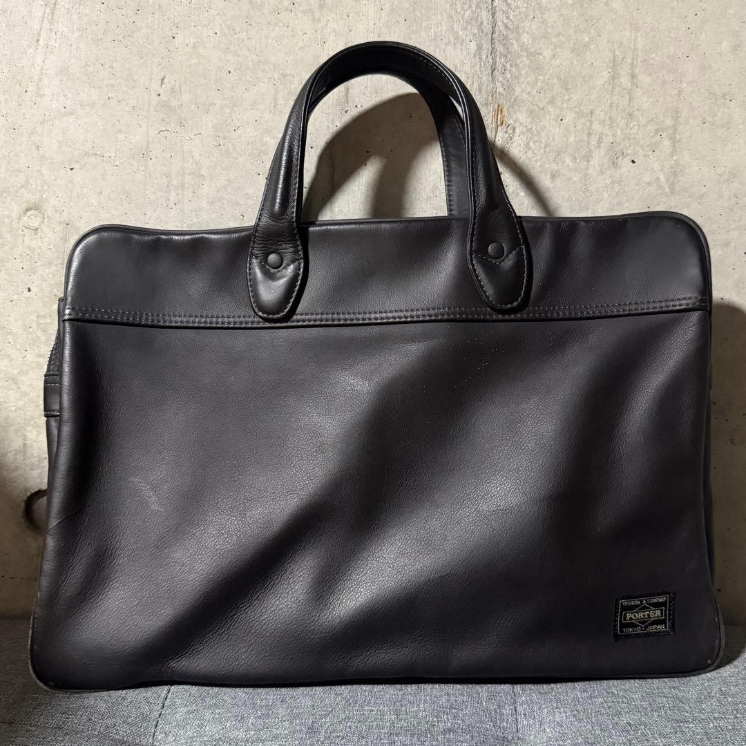 PORTER TAUSEN 2WAY レザービジネスバッグ