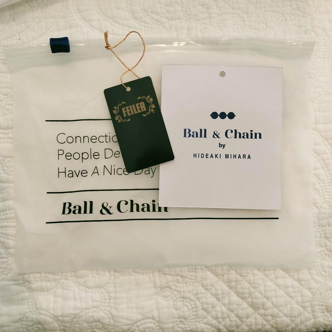 FEILER フェイラー ボールアンドチェーン エコバッグ ハイジ ホワイト M