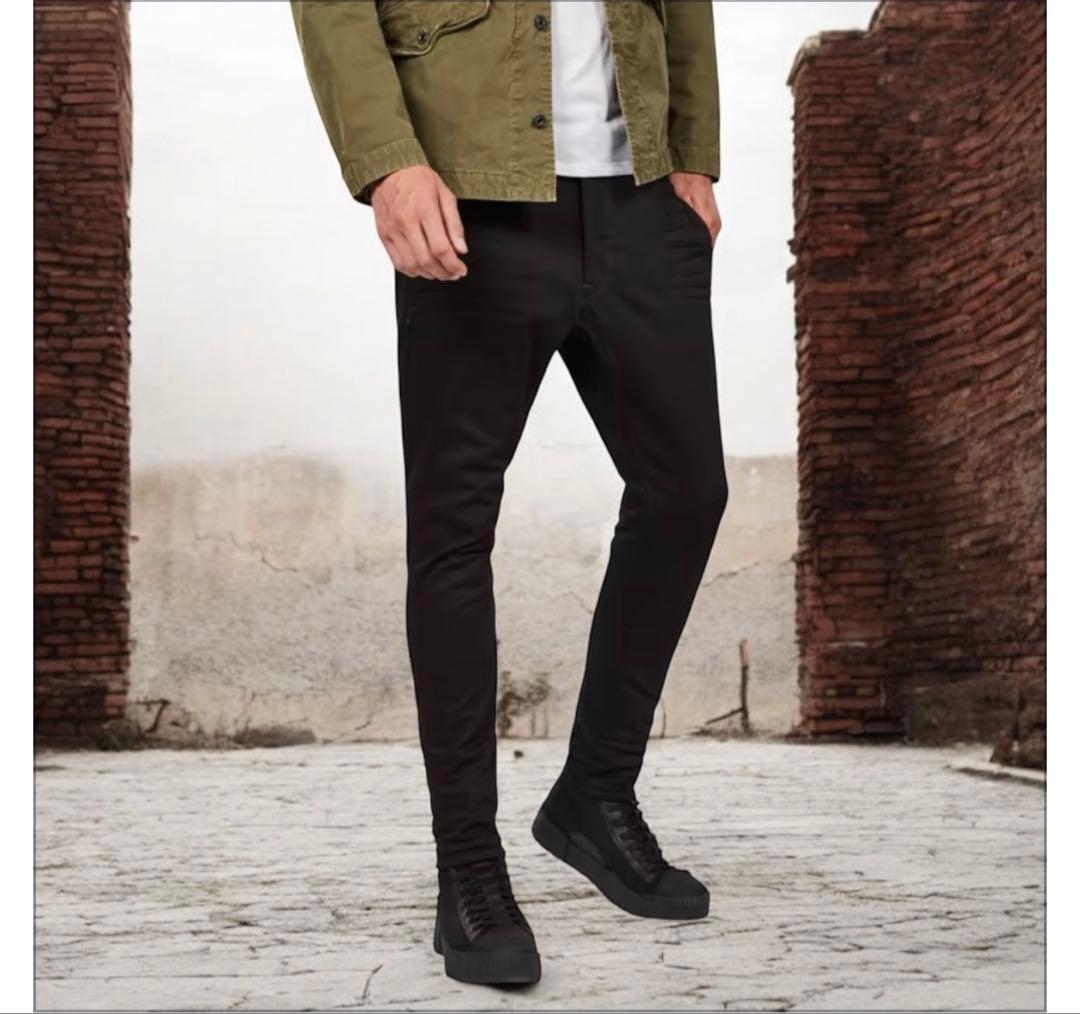 セール価格★G-Star RAW D-Staq 3D Slim デニムW34 黒