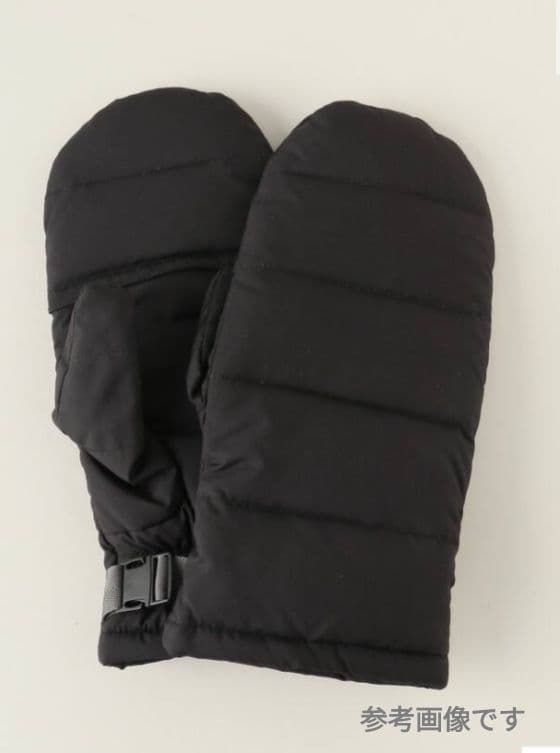 y*y様 ダウンミトン ブラック ユニセックス KWD 河田フェザー リサイクル