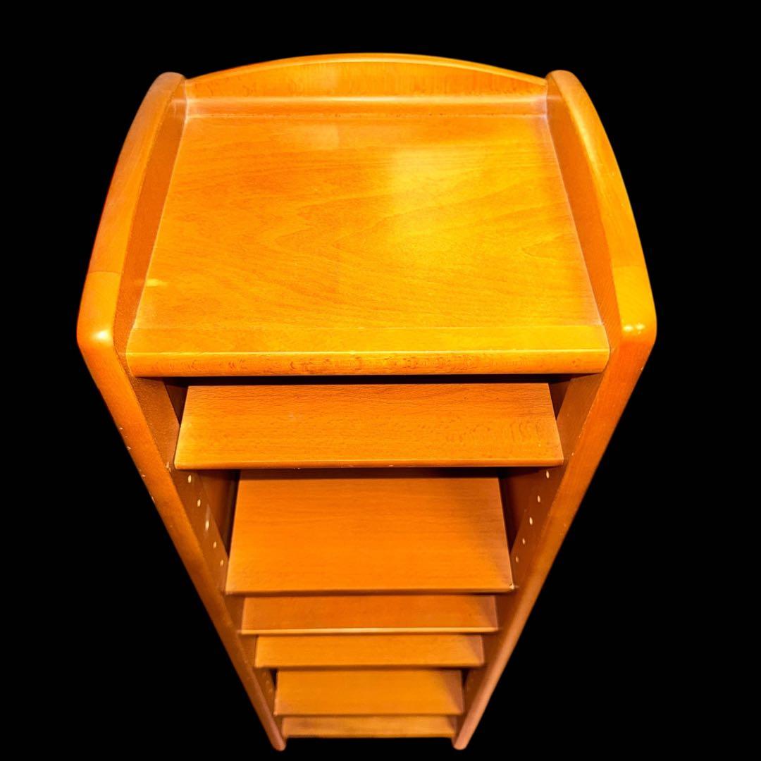 ラタン籐家具 カリモク6段スリッパラック