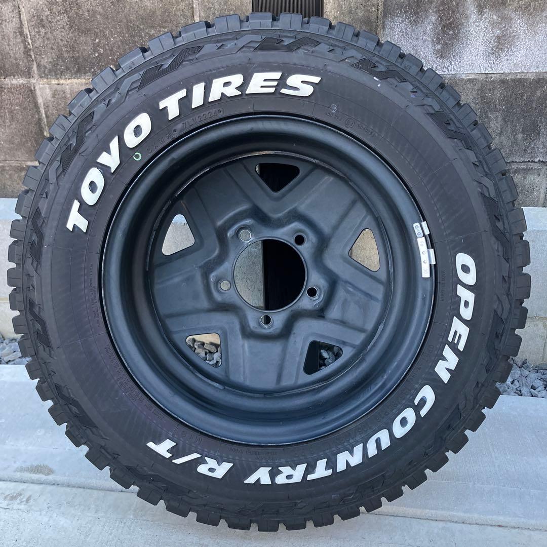 ジムニー jb64 オープンカントリーrt 16インチ　ホワイトレター　2024