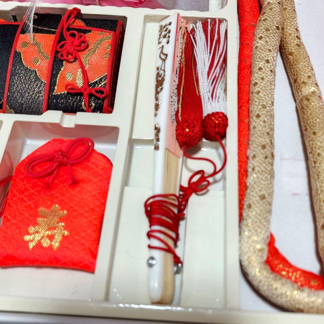 七五三　祝いセット　草履　バック　子供用小物　きもの　帯