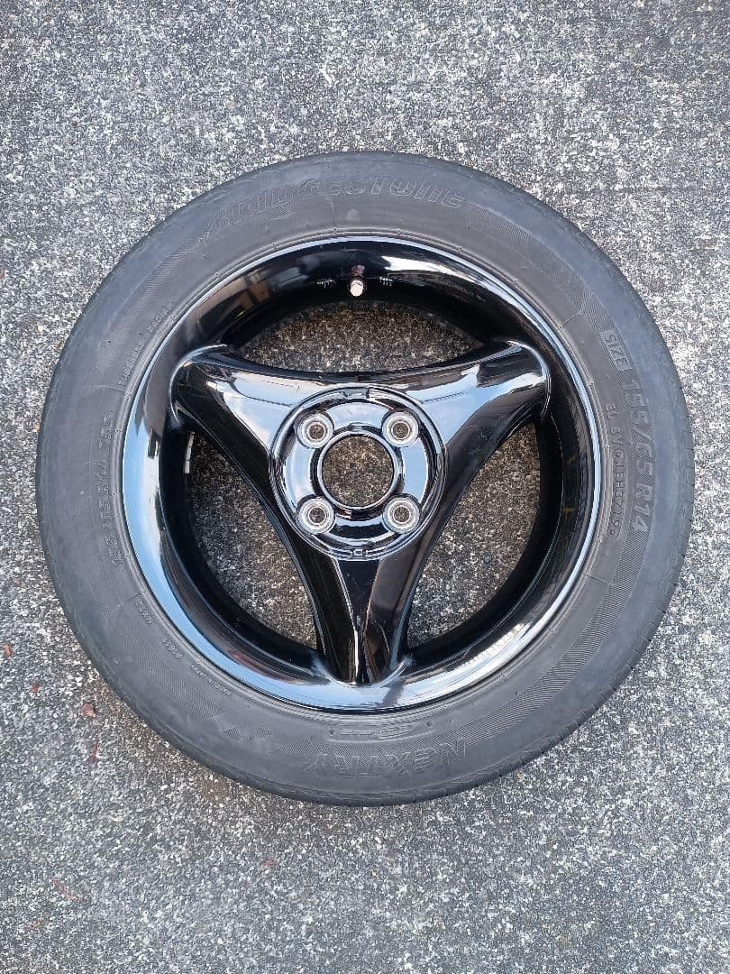 ②１４インチ　社外アルミホイール・タイヤセット　中古
