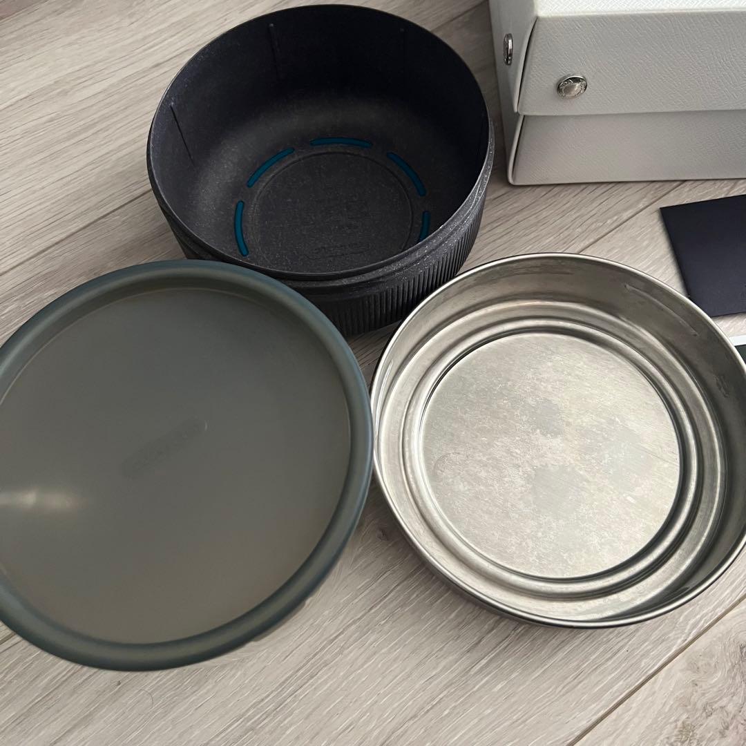 希少品 PRADA ステンレススチール ランチボックス