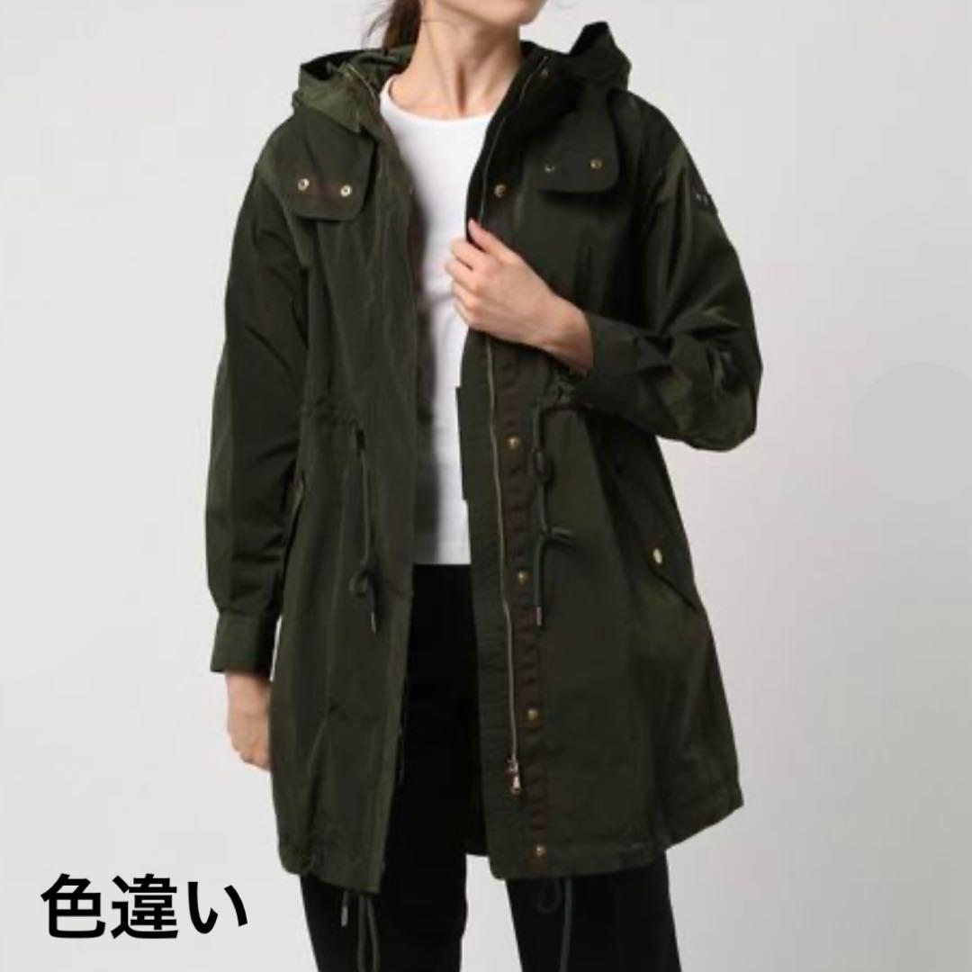 タトラス　EUDEMO モッズコート　フード付き　黒