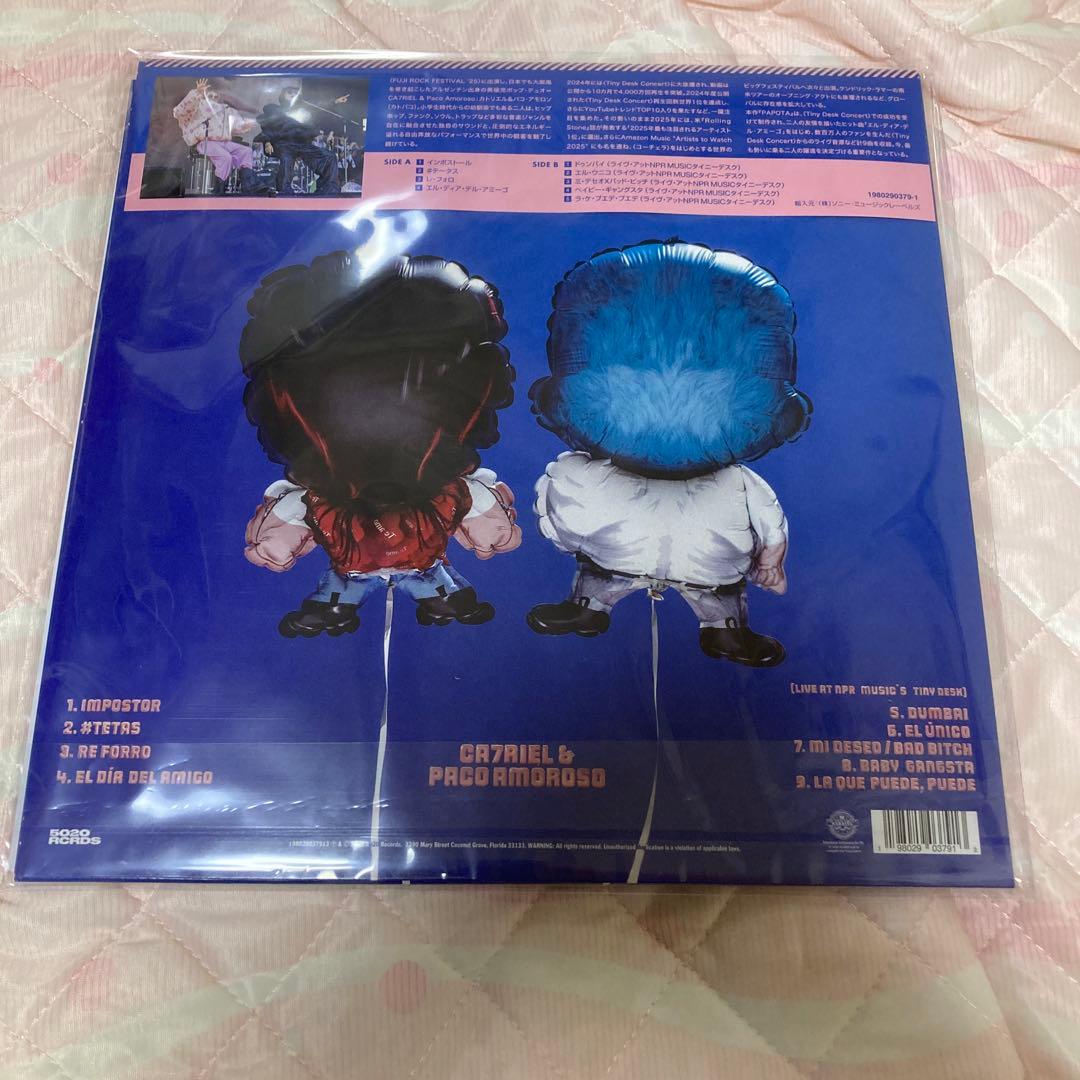 祝フジロックCA7RIEL & PACO AMOROSOカトパコ　レコードLP