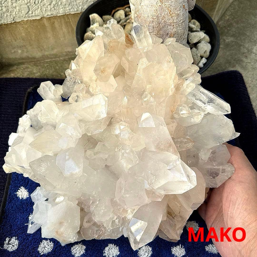 M1836☆ヒマラヤ水晶クラスター5.0Kg☆マニカラン産☆天然石☆N50913