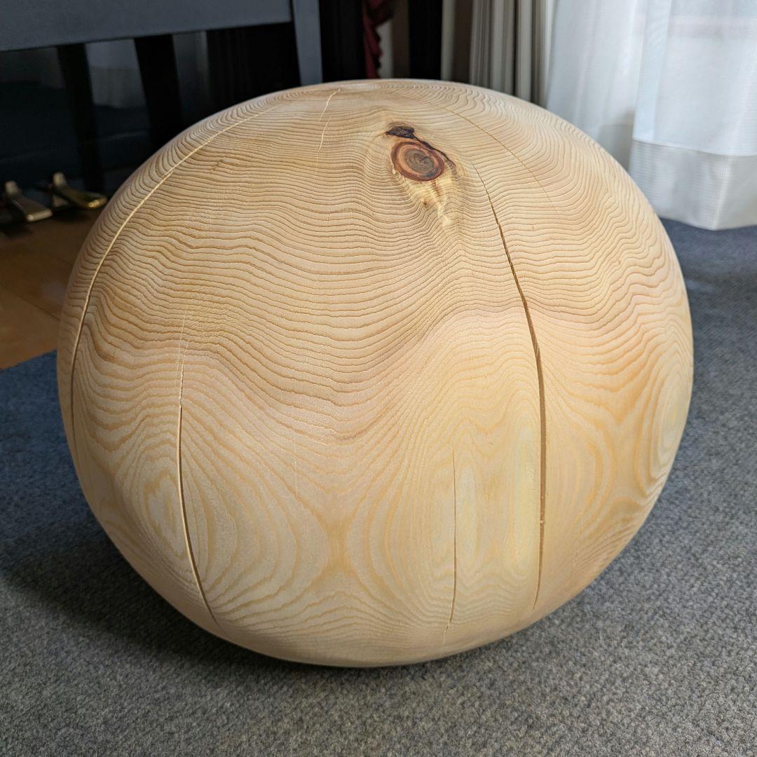 mato　　天然ヒバ　丸型　切り株　丸太　高さ約32㎝