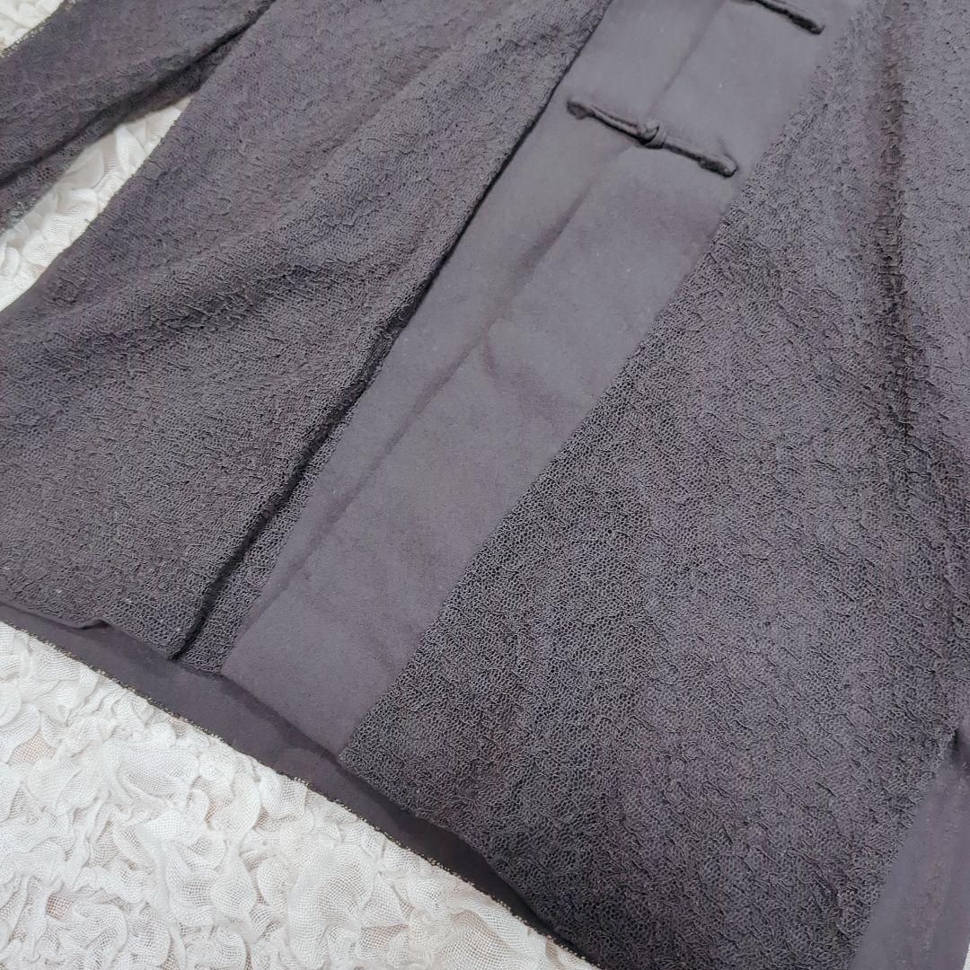 robe de chamble レース切替 チャイナボタン ジャケット 1996