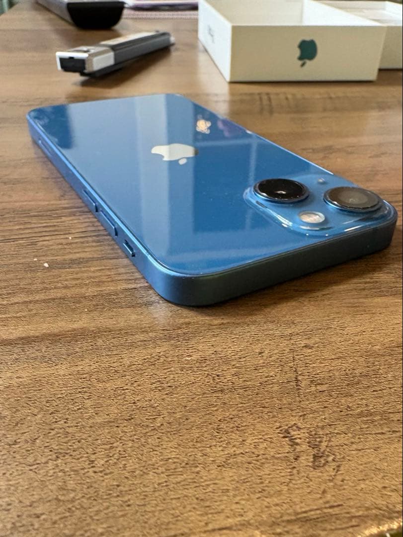 【美品】Apple iPhone13mini 128GB ブルー