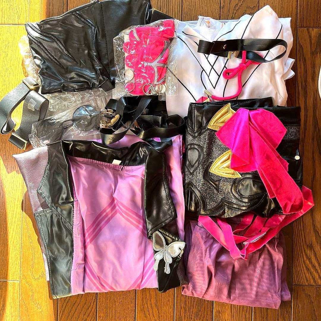 スタレ カフカ コスプレ衣装(XLサイズ)+セット済ウィッグ