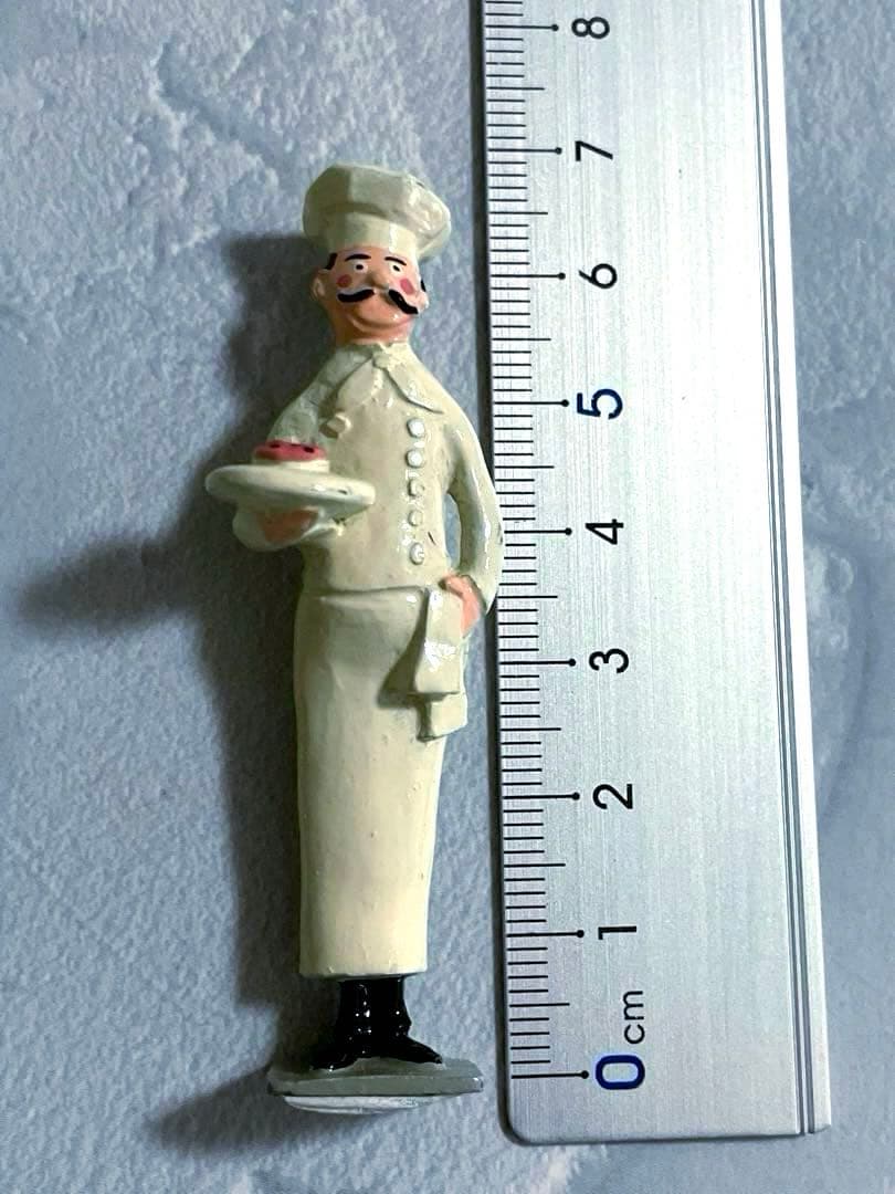 フランスのミニチュアメタル人形 PIXIピクシーパリ シェフ