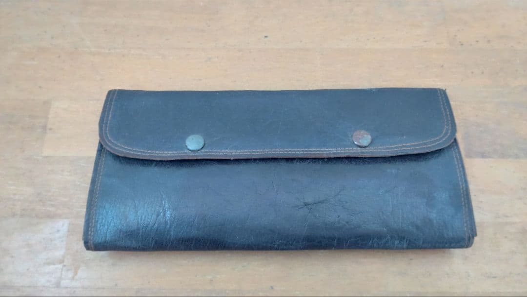 昭和レトロ　当時物　軍用★ヨット鉛筆800HB★　皮のケース付き　未使用