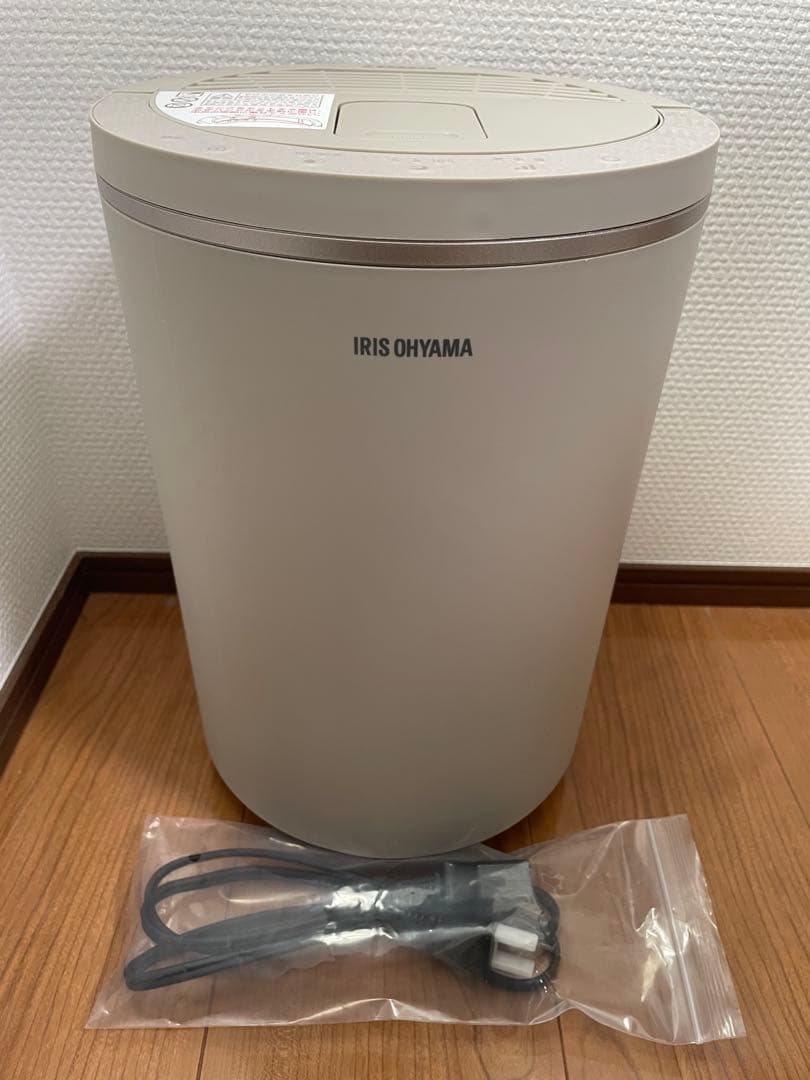 IRIS OHYAMA スチーム式加湿器KHM-MHU601 ライトモカ