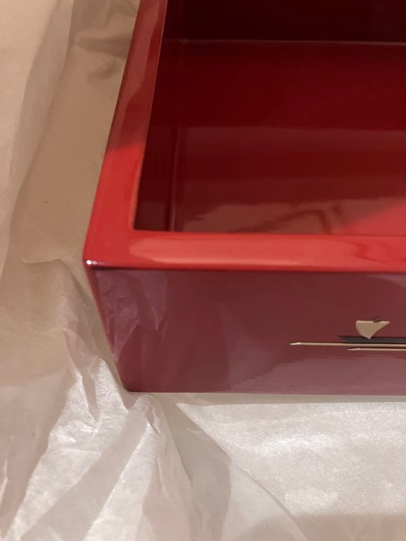 【値下げ】べんぼう沖縄　堆錦漆器重箱 3段