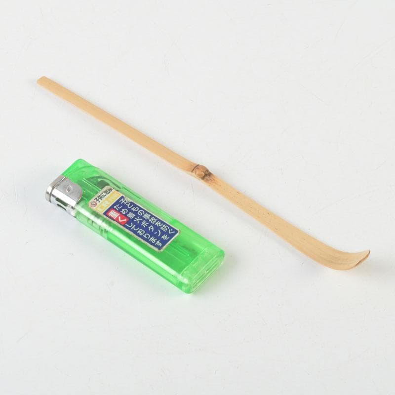 茶道具　淡完作　茶杓　銘「和心」　前大徳　福本積應書付　共筒共箱　V　9800