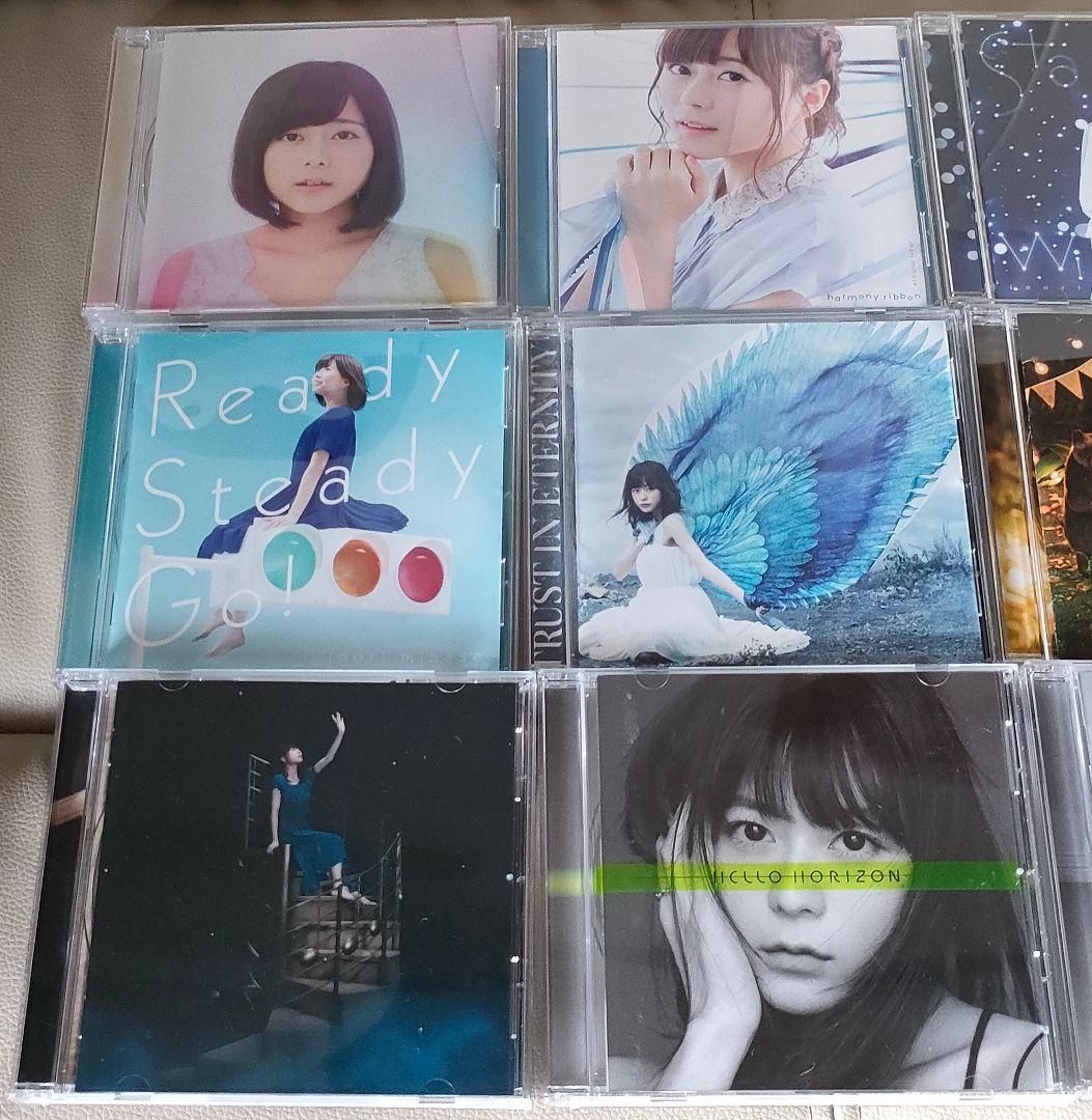 水瀬いのり シングルCD 12枚セット トレカ帯付き スクラップアート