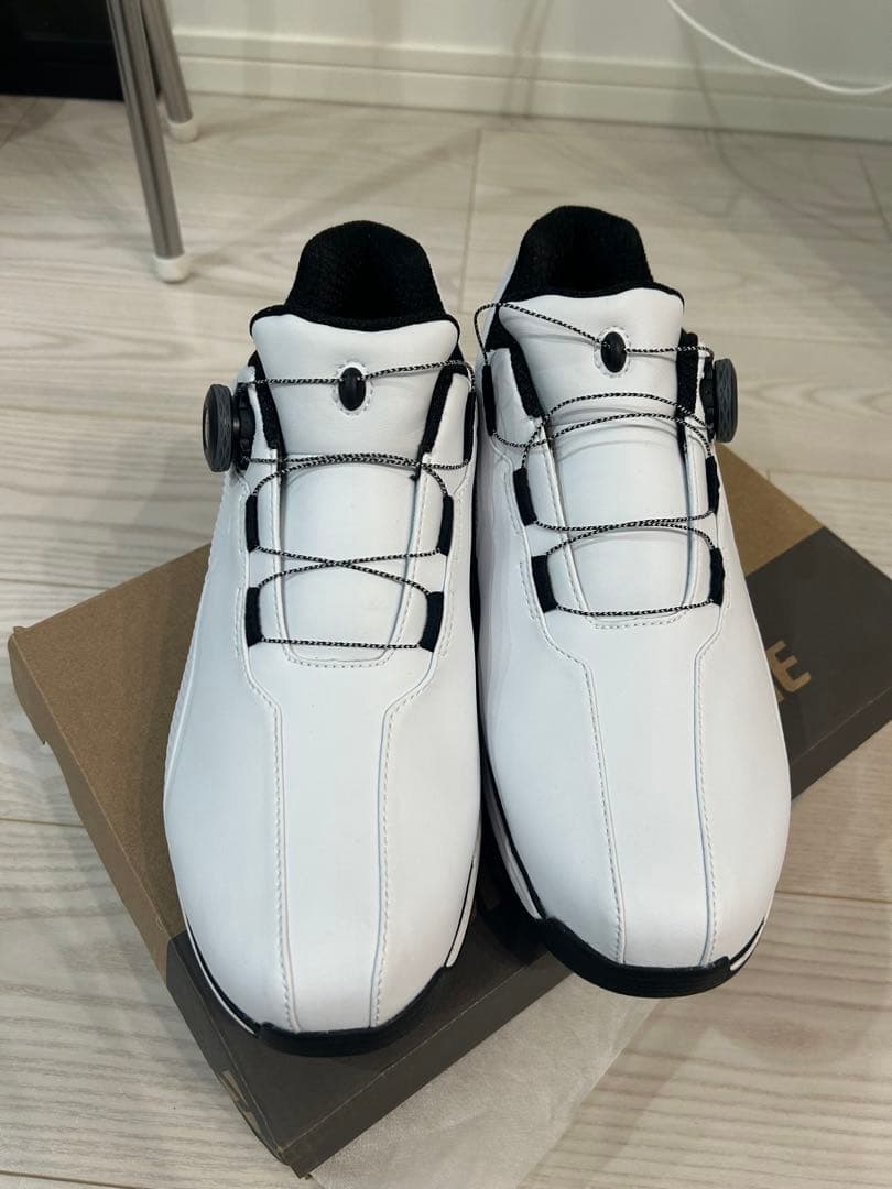 ブリヂストン BOAシステム ゴルフシューズ ホワイト/レッド