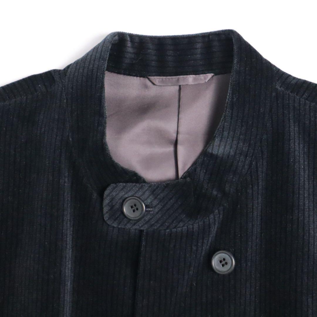 Vintage 80s 90s ベロア マオカラー 上下 セットアップ スーツ