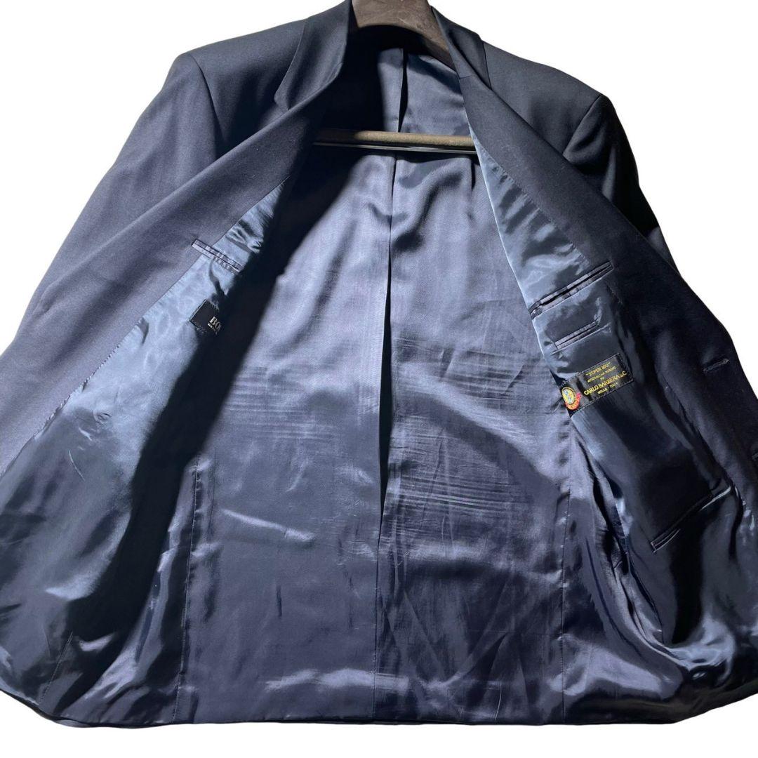 ヒューゴボス[イタリア製 カルロバルベラ社 XLサイズ]スーツ セットアップ