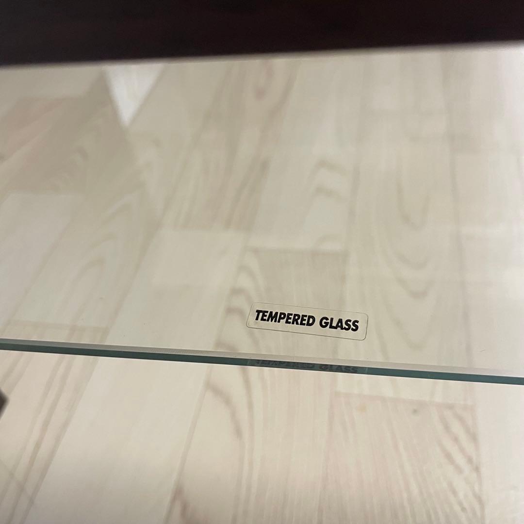 ガラステーブル 送料込み 梱包・発送たのメル便