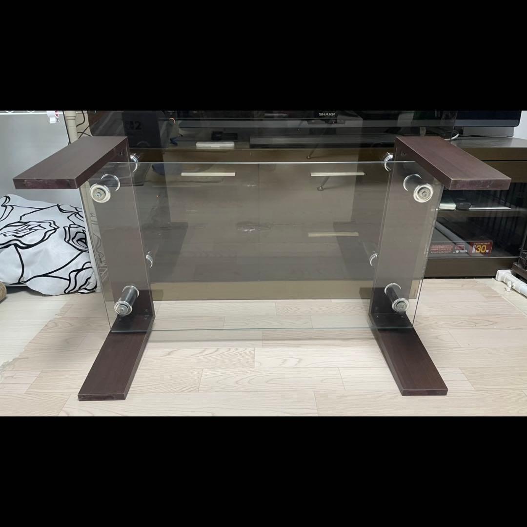 ガラステーブル 送料込み 梱包・発送たのメル便