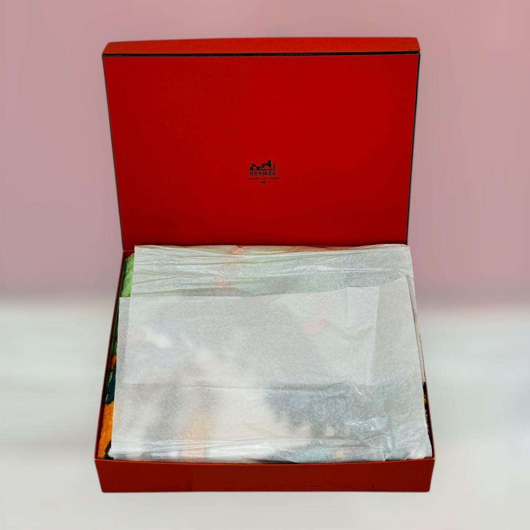 8614.希少 レア柄 エルメス ビーチタオル ホース柄