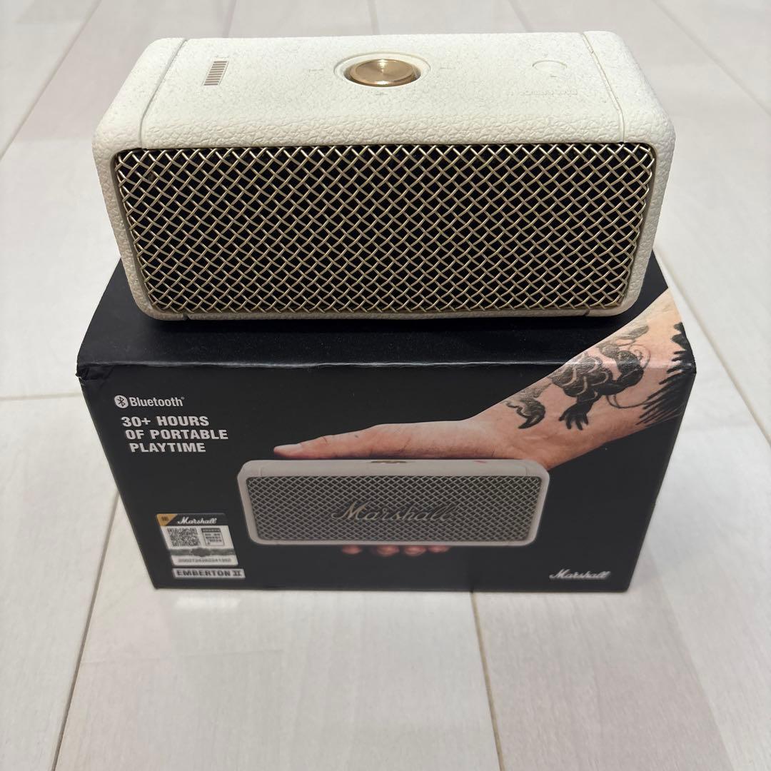 Marshall ワイヤレススピーカー ホワイト