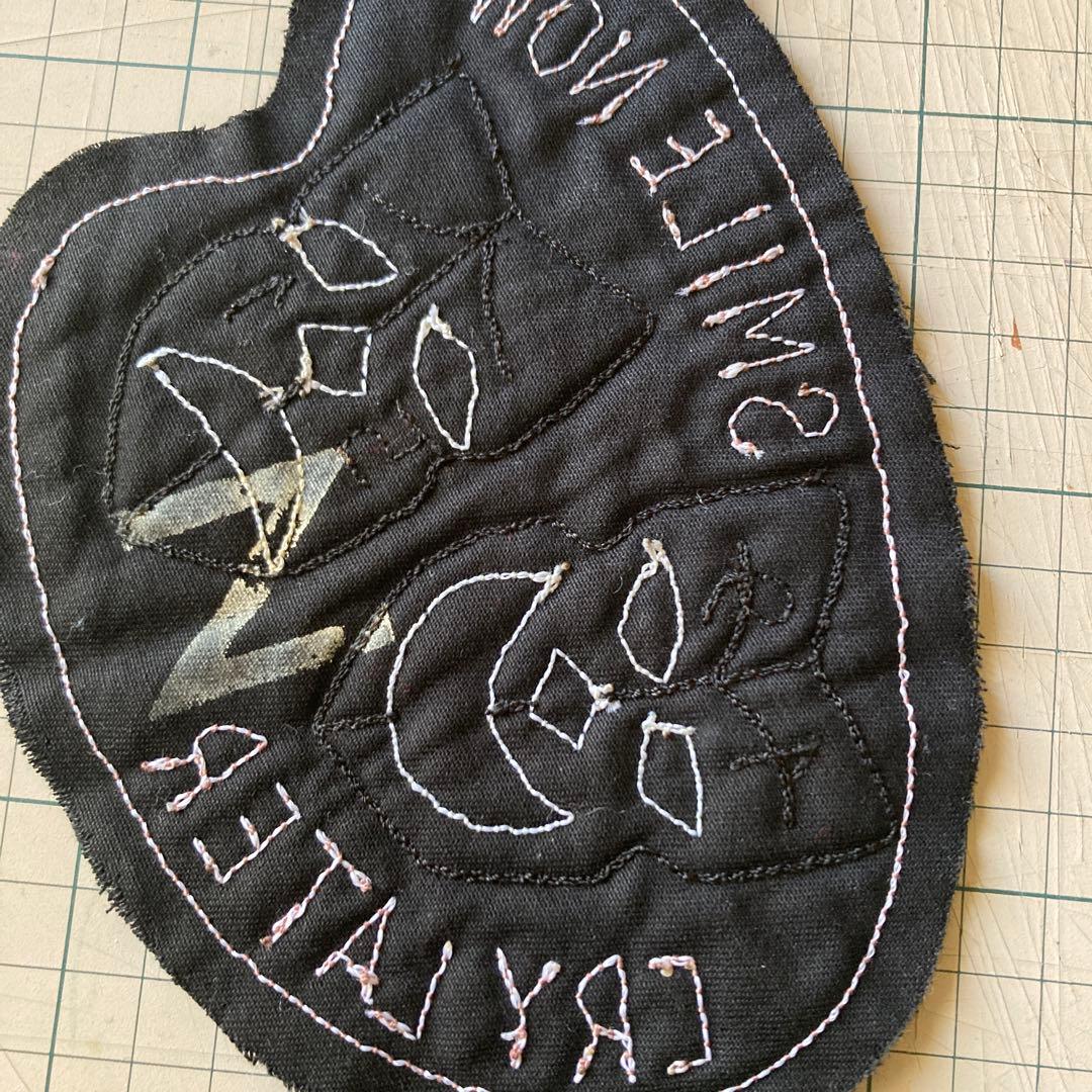 north no name ノースノーネーム パッチ SMILE CRY