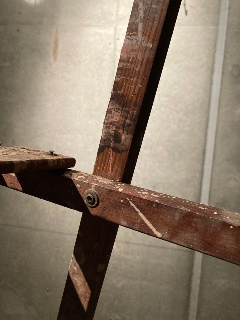 【値下げ】ビンテージ 脚立 アメリカン雑貨